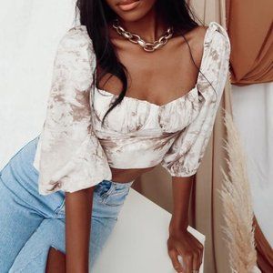 Pacific Time Tie Dye Crop Top